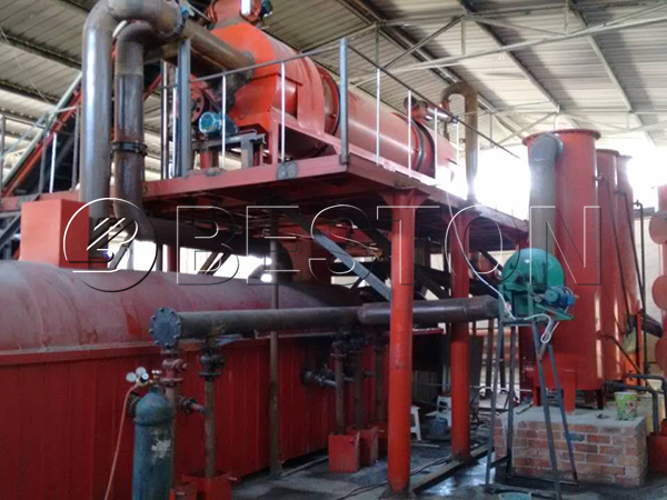 Beston Continuous Charcoal Making Machine