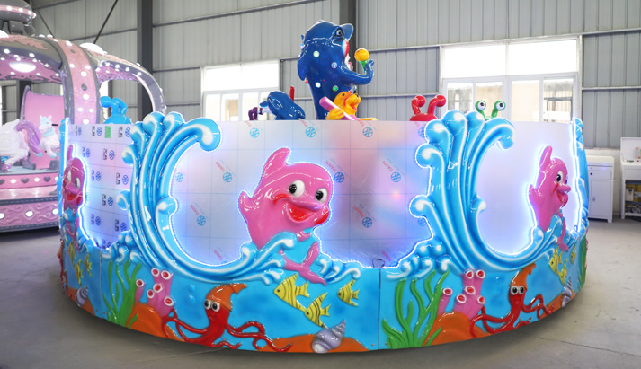 Kiddie tea cup ride for amusement park 