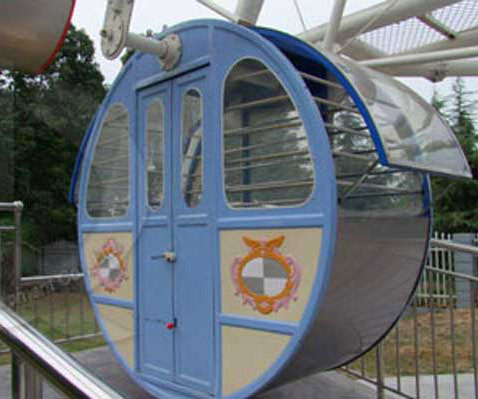 Quality ferris wheel cabin and seats for ferris wheel