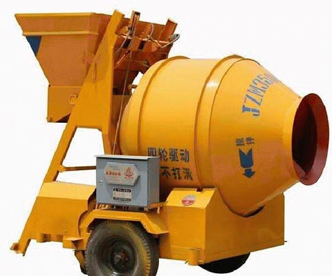 electric concrete mixer