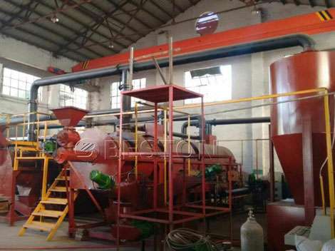 Palm Shell Charcoal Production Equipment for Sale