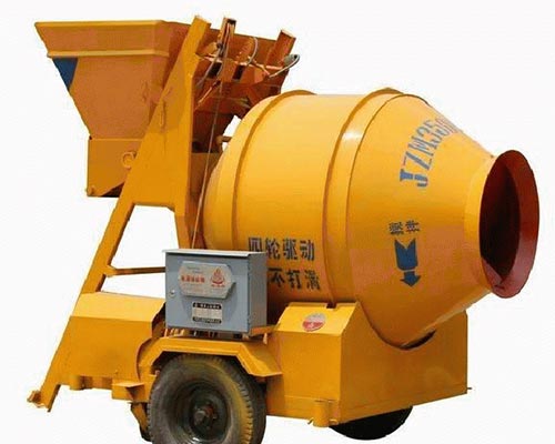 small concrete mixer