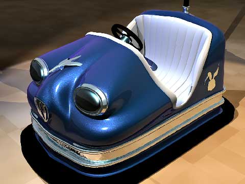 Gasoline Powered Bumper Cars