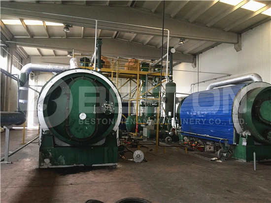 Tyre Pyrolysis Plant in Turkey