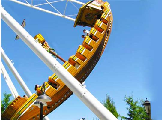 pirate ship amusement park ride supplier