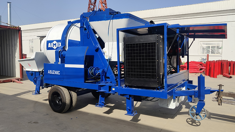 Diesel Concrete Mixer Pump