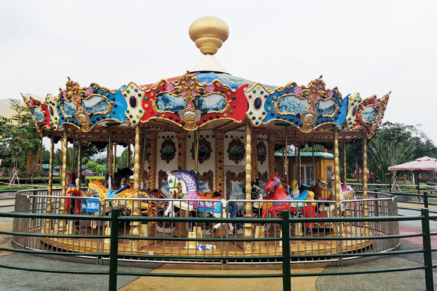 fairground carousel rides