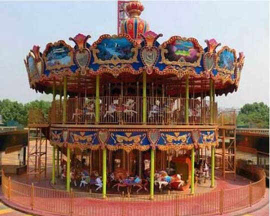 double decker carousel for sale 