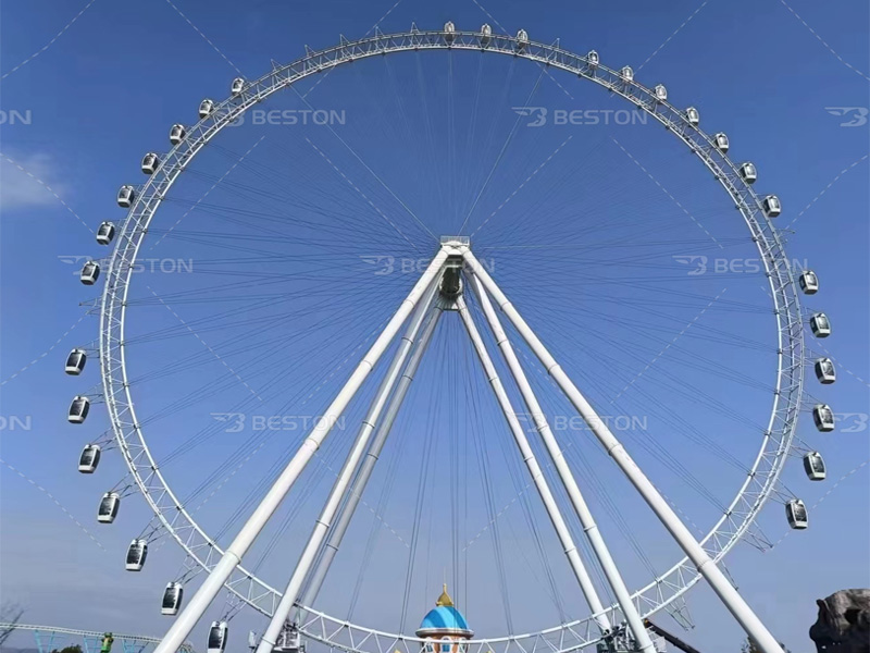 theme park large ferris wheel